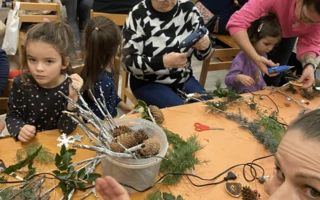 Adventi barkácsolás a családokkal