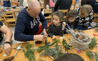 Adventi barkácsolás a családokkal